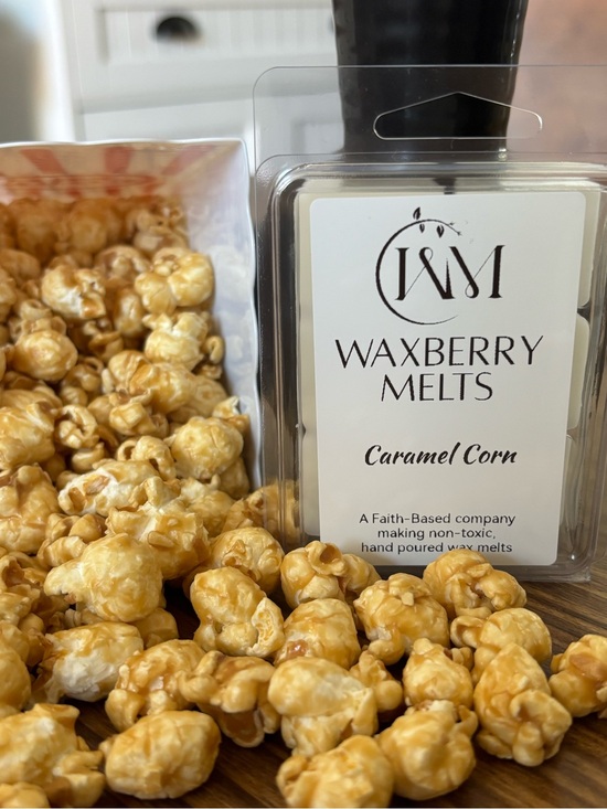 Waxberry Melts Other - Hand Crafted Caramel Corn Scented Wax Melts